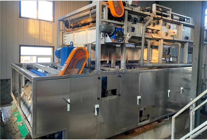 北京某污水處理廠污泥深度脫水項目