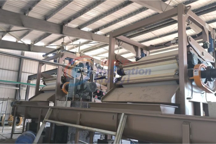 山東某牧業牛糞資源化項目