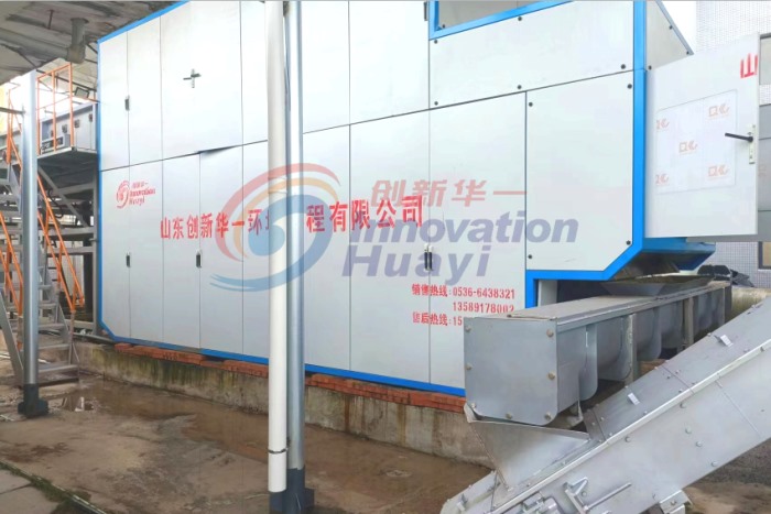 四川某市政污泥深度脫水項目