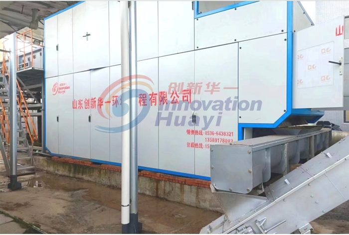 四川某市政污泥深度脫水項(xiàng)目